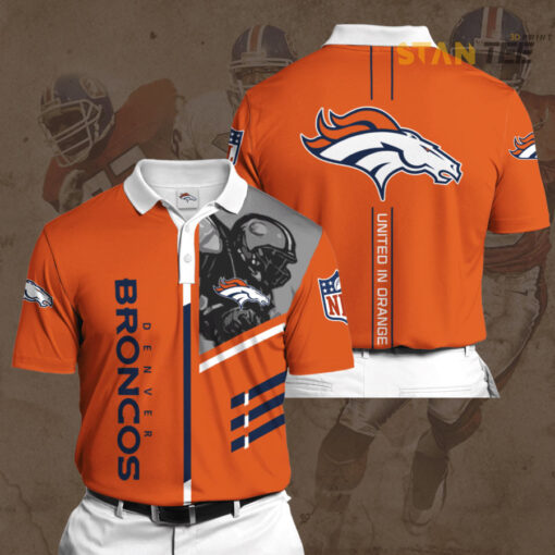 Denver Broncos 3D Polo 01