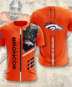 Denver Broncos 3D T shirt 01