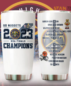 Denver Nuggets White Tumbler Cup OVS28623S6