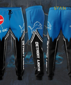 Detroit Lions 3D Sweatpant 01