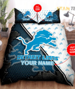 Detroit Lions bedding set 01