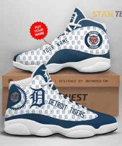 Detroit Tigers Jordan 13 Shoes