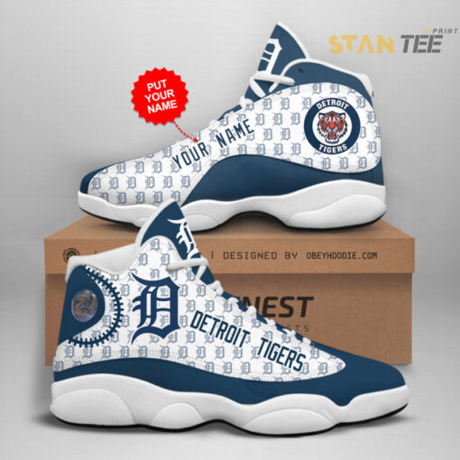 Detroit Tigers Jordan 13 Shoes