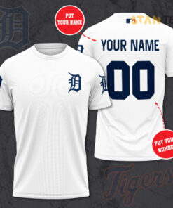 Detroit Tigers White T shirt