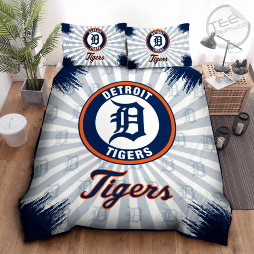 Detroit Tigers bedding set – duvet cover pillow shams