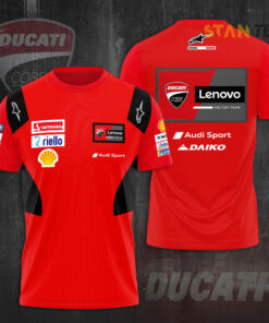 Ducati Lenovo Team Ver.1 3D T shirt