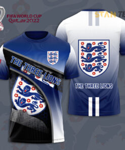 England National Football Team 3D T shirt