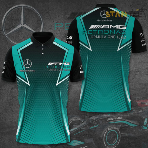 F1 AMG Petronas 3D polo shirt