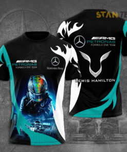 F1 Lewis Hamilton 3D T shirt