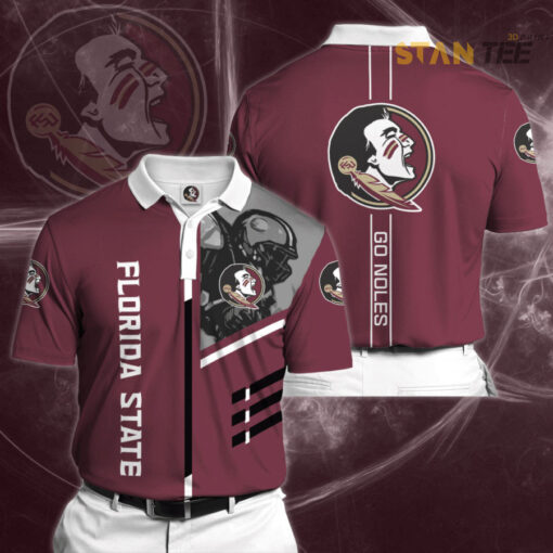 Florida State Seminoles 3D Polo 01