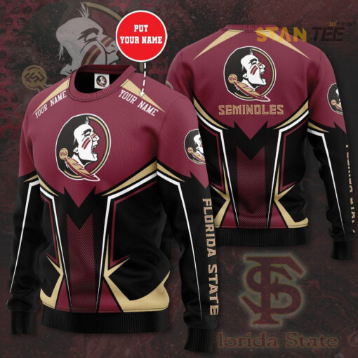 Florida State Seminoles 3D Sweatshirt 01