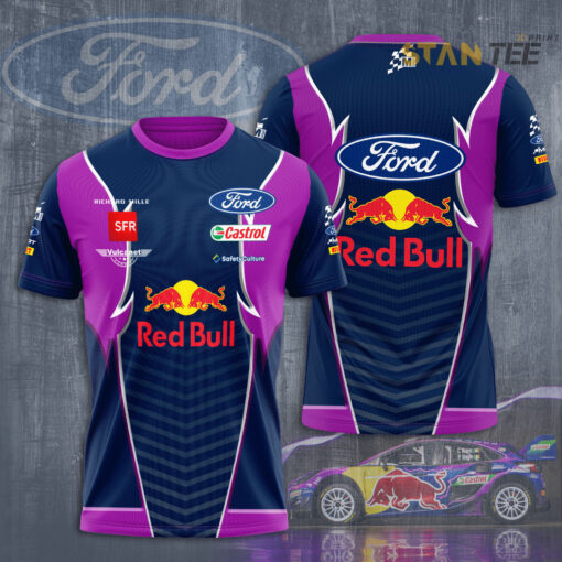 Ford World Rally Team M Sport 3D T shirt