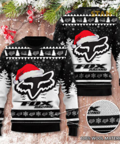 Fox Racing 3D Ugly Christmas Sweater 2022