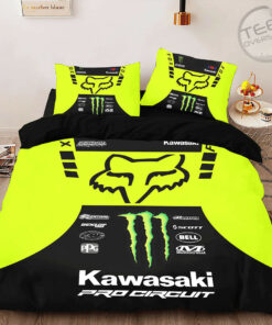 Fox Racing Monster Energy bedding set – duvet cover pillow shams