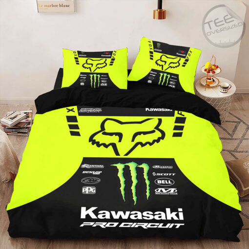 Fox Racing Monster Energy bedding set – duvet cover pillow shams