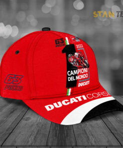Francesco Bagnaia x Ducati Lenovo Cap Custom Hat 01