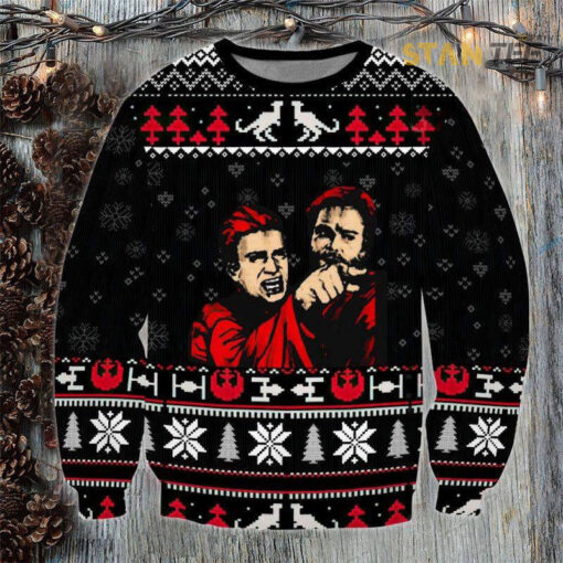 Funny Christmas Anakin Meme Ugly Christmas 3D Sweater