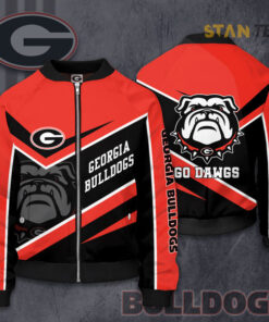 Georgia Bulldogs 3D Bomber Jacket 01