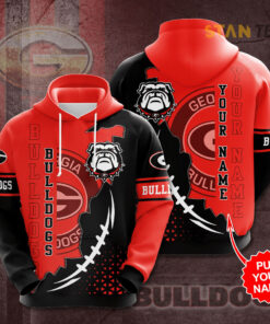 Georgia Bulldogs 3D Hoodie 01