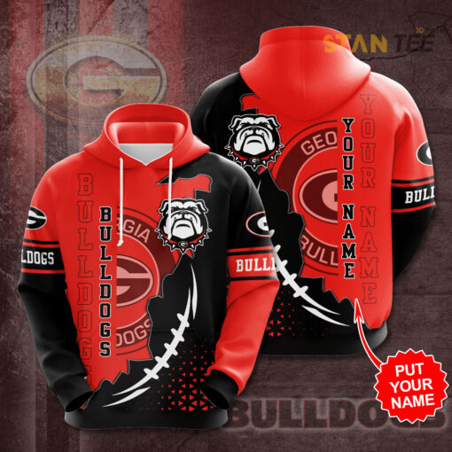 Georgia Bulldogs 3D Hoodie 01