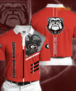 Georgia Bulldogs 3D Polo 01