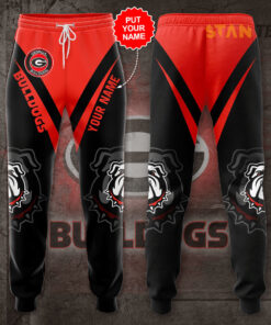 Georgia Bulldogs 3D Sweatpant 01