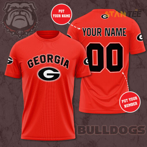 Georgia Bulldogs 3D T shirt 01