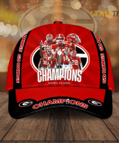 Georgia Bulldogs Cap NFL Custom Hats 01