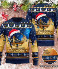 Golden State Warriors 3D Christmas Sweater 2022