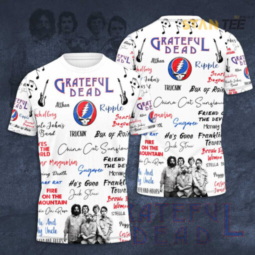 Grateful Dead 3D T shirts GD004