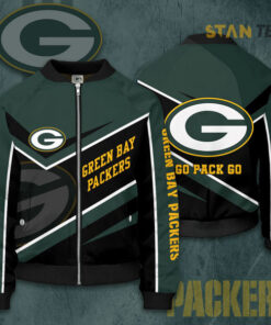 Green Bay Packers 3D Bomber Jacket 01