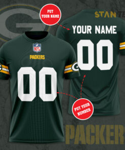 Green Bay Packers 3D T shirt 01