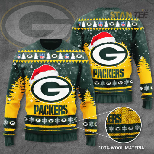 Green Bay Packers 3D Ugly Sweater