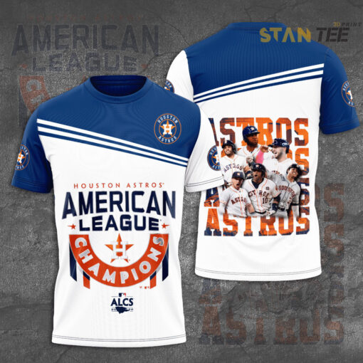 Houston Astros MLB 3D T shirt