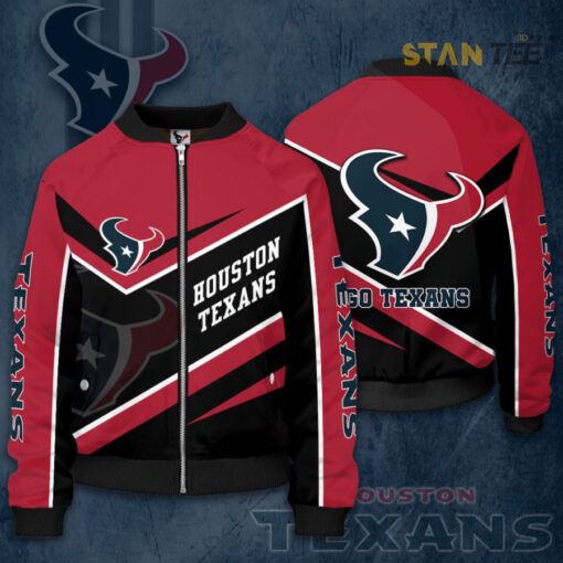 Houston Texans 3D Bomber Jacket 01