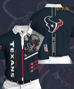 Houston Texans 3D Polo 01