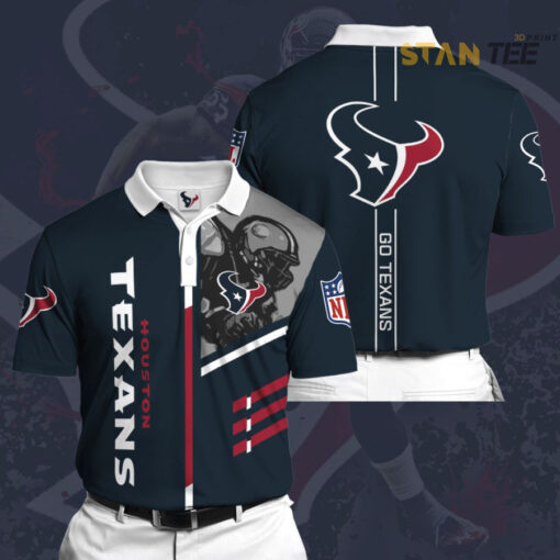 Houston Texans 3D Polo 01