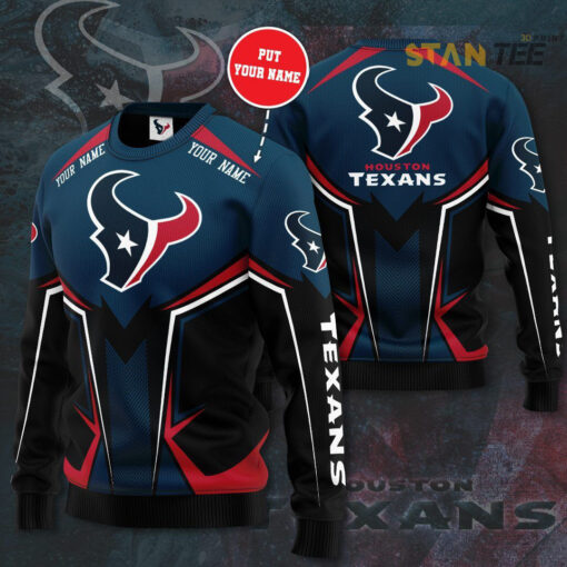 Houston Texans 3D Sweatshirt 01