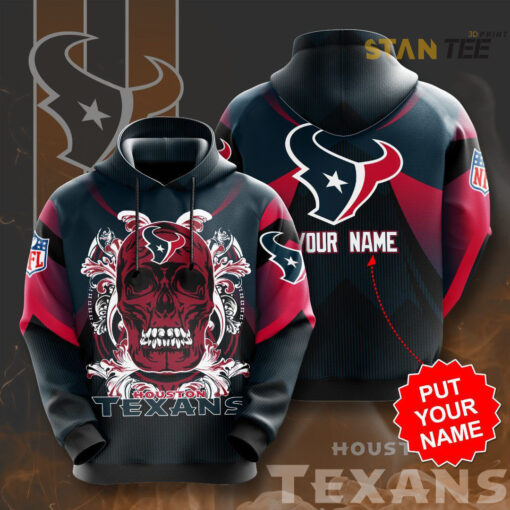 Houston Texans 3D hoodie 01