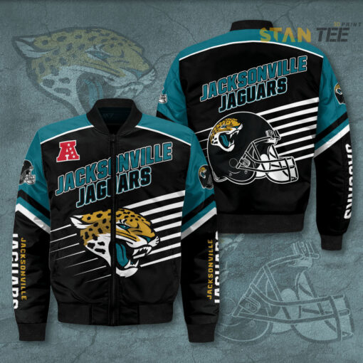 Jacksonville Jaguars 3D Bomber Jacket 01