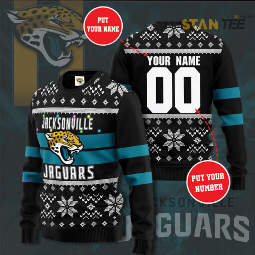 Jacksonville Jaguars 3D sweater 01 1