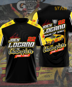 Joey Logano 2022 3D T shirt