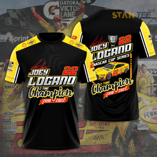 Joey Logano 2022 3D T shirt