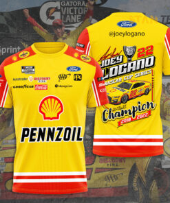 Joey Logano 3D T shirt