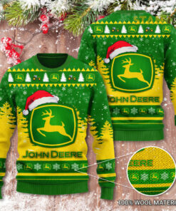 John Deere 3D Christmas Sweater