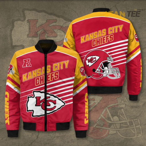 Kansas City Chiefs 3D Bomber Jacket 01