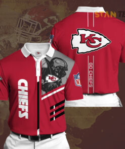 Kansas City Chiefs 3D Polo 01