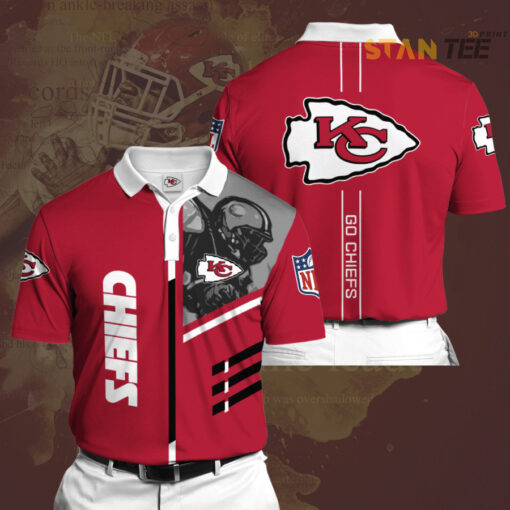 Kansas City Chiefs 3D Polo 01