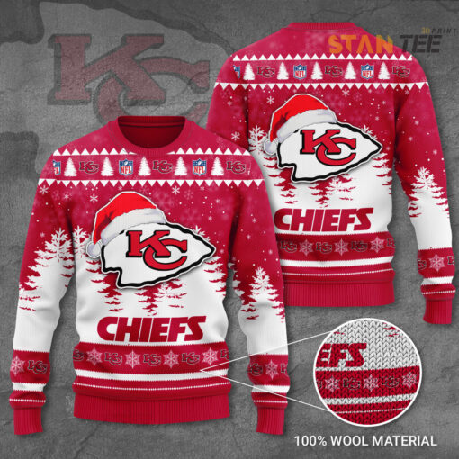 Kansas City Chiefs 3D Ugly Sweater