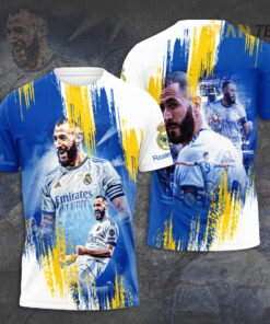 Karim Benzema 3D T shirt 1